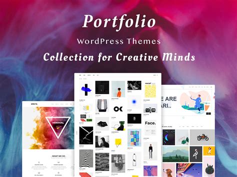 Portfolio WordPress Themes Collection for Creative Minds - WP Daddy