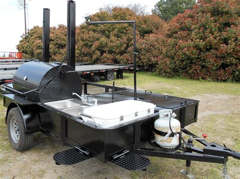 BBQ Pit Trailers - Custom Built Gooseneck Trailers