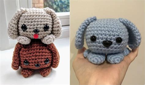 Easy Cube Puppy Dog Free Crochet Pattern - Your Crochet