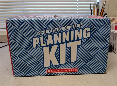 CynthiaParkhill: Scholastic Book Fair, planning box arrives