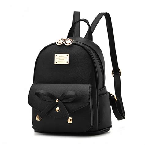 COOL WALKER Fashion Women Backpack For Girls New Backpacks Black ...