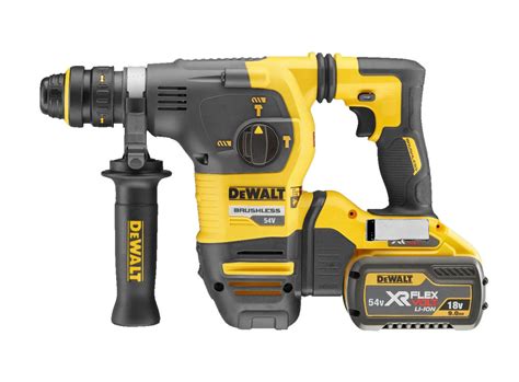 Dewalt DCH333X2 54V SDS Plus Cordless Hammer Drill (2 x 9Ah)