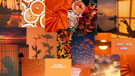 orange, periwinkle, emerald green, beige, and peach themed desktop wallpapers ! #orange # ...