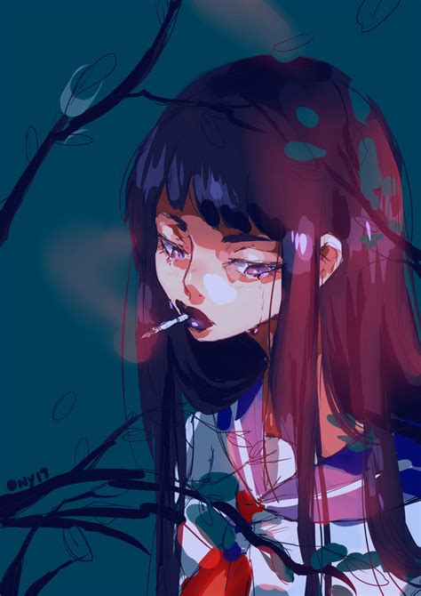 Crying girl by Ony-b on DeviantArt