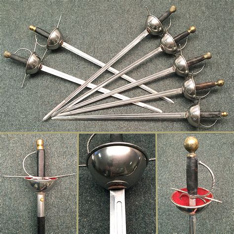 1670 Spanish Bilbo Cup Hilt Rapier Sword- Fight Ready - History in the Making