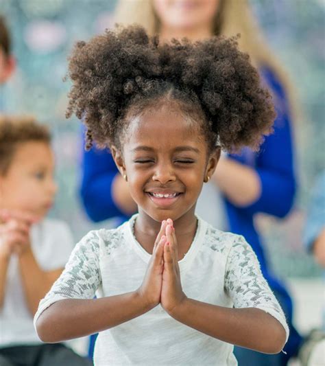 Children Praying In School