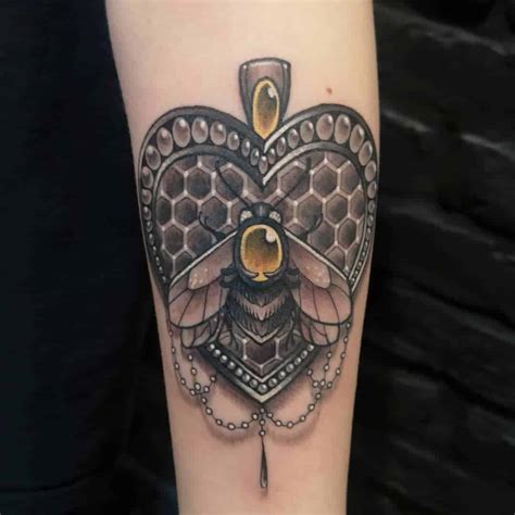 80+ Best Bee Tattoo Designs You’ll Fall in Love with - Saved Tattoo