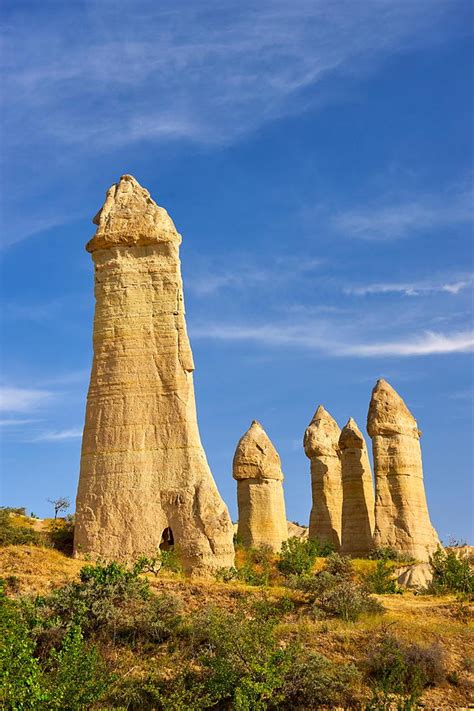 Fairy Chimneys Rock Formation In Love Photograph by Jan Wlodarczyk ...