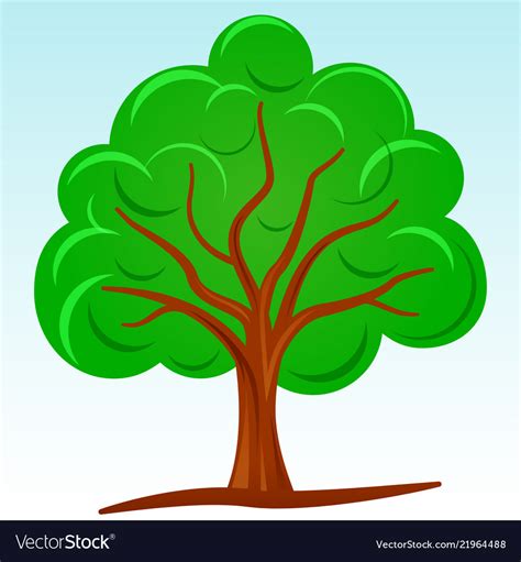 Abstract tree Royalty Free Vector Image - VectorStock