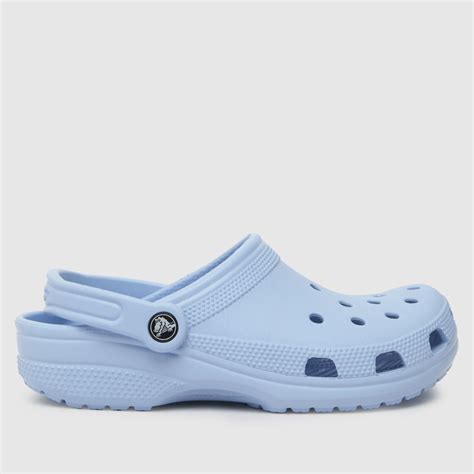 Womens Pale Blue Crocs Classic Clog Sandals | schuh