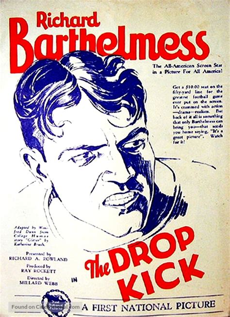 The Drop Kick (1927) movie poster