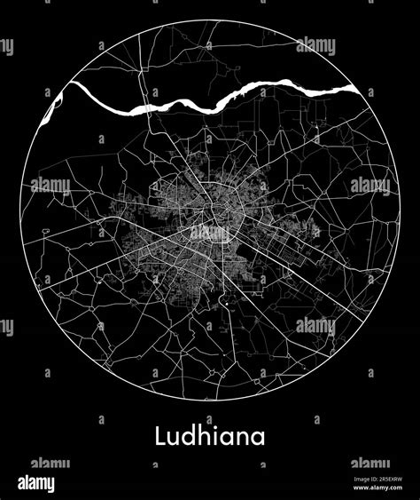 City Map Ludhiana India Asia vector illustration Stock Vector Image & Art - Alamy