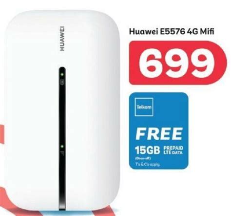 Huawei E5576 4G Mifi offer at PEP