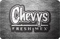 Buy Chevys Fresh Mex Gift Cards - Discounts up to 1% | CardCash