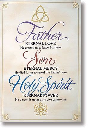 Holy Trinity Scripture Banner - Living Grace Catalog | Trinity ...