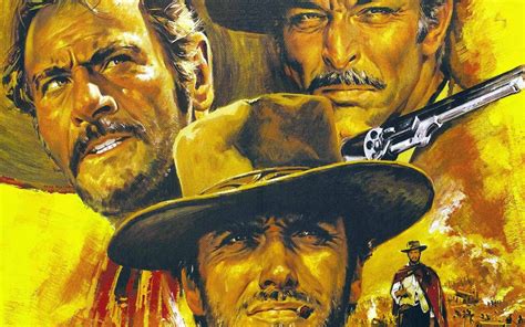 Clint Eastwood Eli Wallach Lee Van Cleef Sentenza The Good The Bad And ...