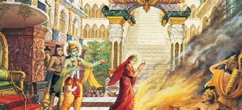 Reason why Lord Rama asked Sita to go through Agni Pariksha?