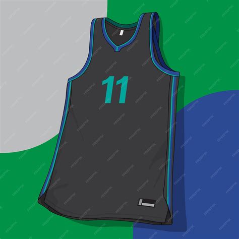 Premium Vector | Basketball jersey template vector mockup