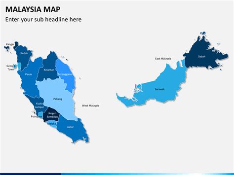 Editable Malaysia Map Powerpoint - IMAGESEE