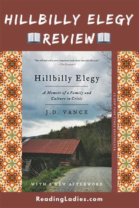 Hillbilly Elegy: A Review - Reading Ladies