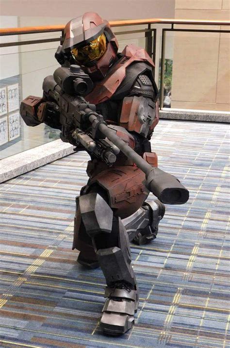 Halo Reach Mark V Base with Mark VI Helmet | Halo Costume and Prop ...