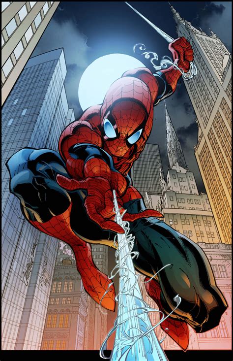 Spider Man Cover 7 By Timtownsend-Colored by royhobbitz on DeviantArt