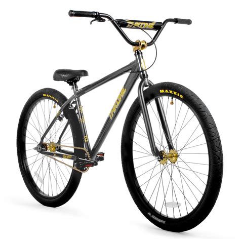 Throne Cycles The Goon 29 inch BMX Freestyle Bike-Graphite Oro — J&R ...