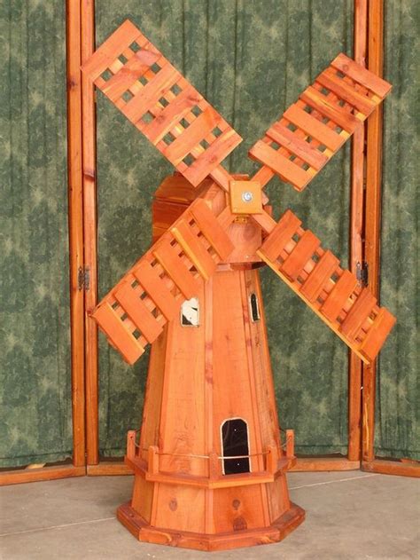 DIY Garden Windmill – Craft projects for every fan! | Garden windmill, Windmill woodworking ...