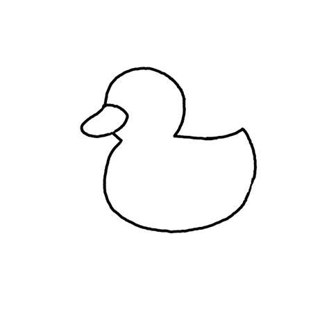 Simple Duck Drawing