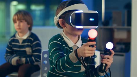 Child Playing VR Game - Stock Video | Motion Array