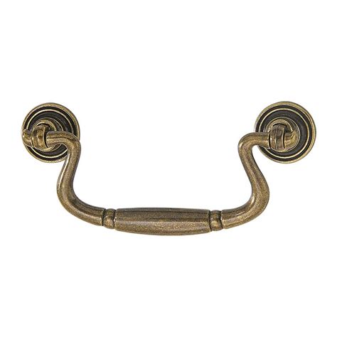 Hafele Cabinet and Door Hardware: 122.18.129 | Drop Pull | Antique Bronzed | Hafele Hardware ...