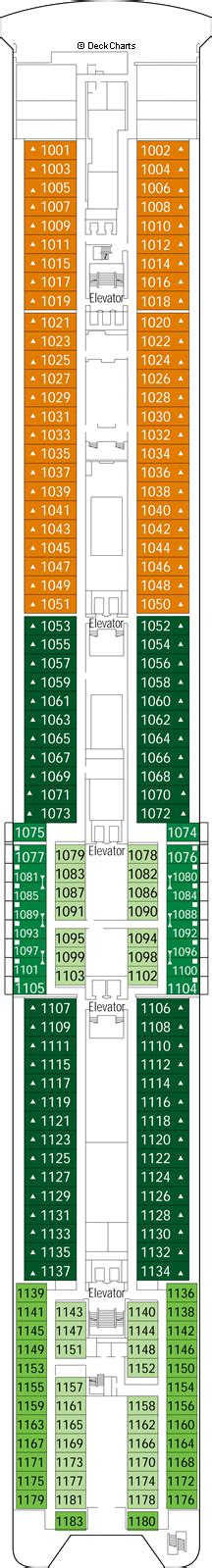 MSC Sinfonia Deck Plans: Ship Layout, Staterooms & Map - Cruise Critic