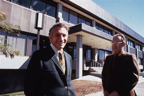 Robert Noyce and Gordon Moore, founders of Intel - 1970 : OldSchoolCool