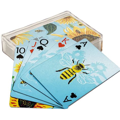 Bee Happy Playing Cards - Store - The Bee Store