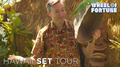 Wheel of Fortune: Hawaii Set Tour with Jim! - YouTube