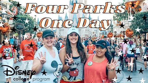 All Four Disney Parks in One Day Challenge ★ Walt Disney World Vlog ...