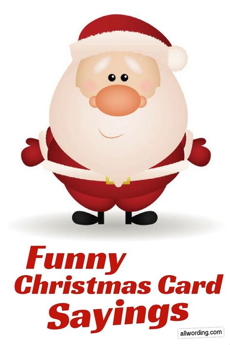 Merry Christmas Card Sayings Funny