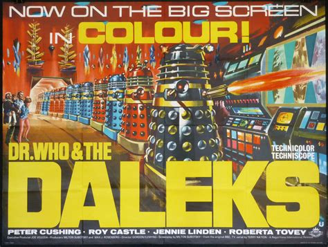 Dr Who and the Daleks_poster - retromoviebuff