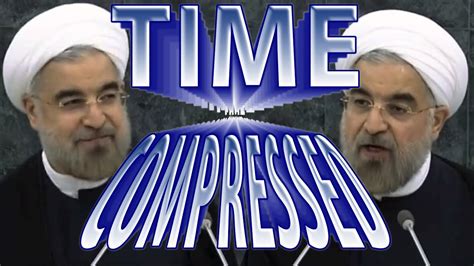 Iranian President TIME COMPRESSED Full Speech! UN Address Speeded Up ...