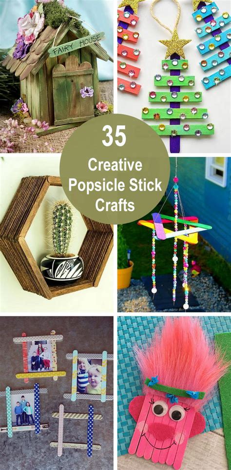 35 Creative Popsicle Stick Crafts