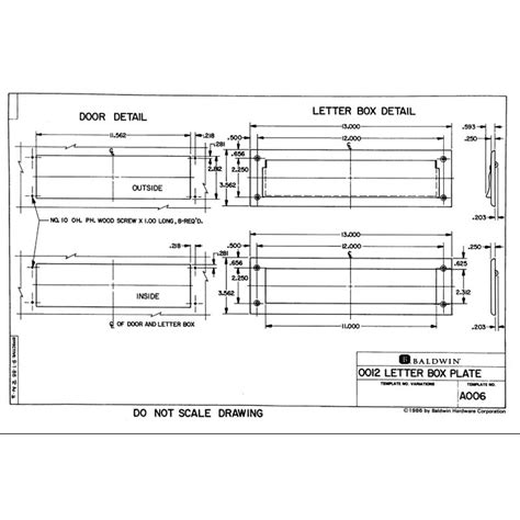 Printable Cabinet Pull Placement Template