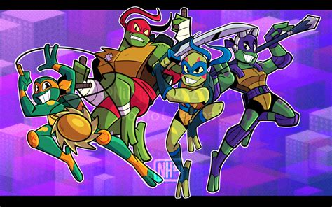 NinjaHaku2Art — Rise of the TMNT fan art!