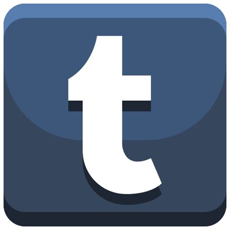 Tumblr, logo, media, social icon