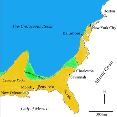 Map showing Fort Gaines and Fort Morgan at the entrance to Mobile Bay ...