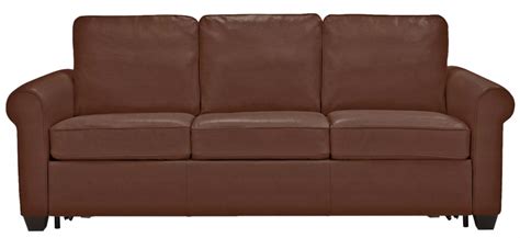Elick Leather Queen Sleeper Sofa | Sofa, Sleeper sofa, Sleeper