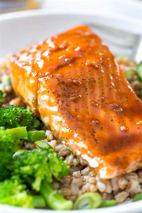 Maple Glazed Salmon - Simply Whisked