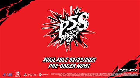 Persona 5 Strikers Heads West in February 2021 on PC, PS4, and Switch - Niche Gamer