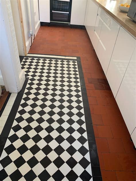 Altering a Quarry Tiled Kitchen Floor in Rugby, Warwickshire - Quarry ...