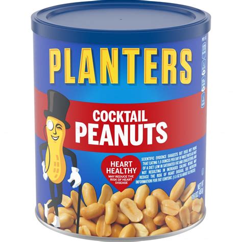 Planters Peanuts Cocktail 16oz Can | Garden Grocer