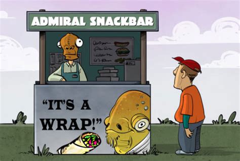 ADMIRAL SNACKBAR 'IT'S A WRAP!' - Memerial.net